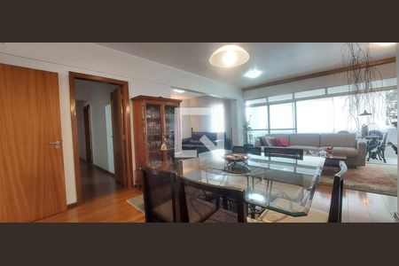 Sala de apartamento à venda com 3 quartos, 160m² em Vila Bastos, Santo André