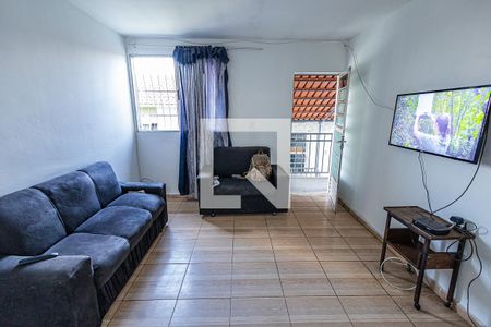 Sala de apartamento à venda com 2 quartos, 45m² em Vila Jardim Leblon, Belo Horizonte