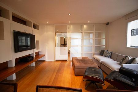 Sala de apartamento para alugar com 1 quarto, 45m² em Jardim Paulistano, São Paulo