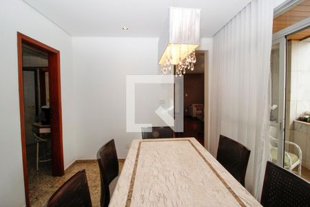 Sala de Jantar de apartamento à venda com 4 quartos, 137m² em Funcionários, Belo Horizonte