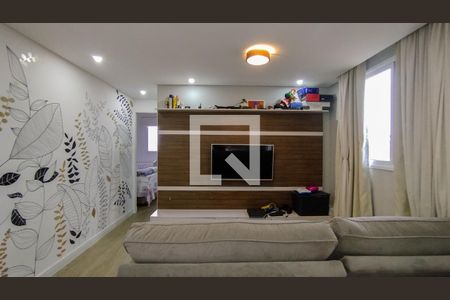 Sala de apartamento para alugar com 2 quartos, 60m² em Campestre, São Caetano do Sul