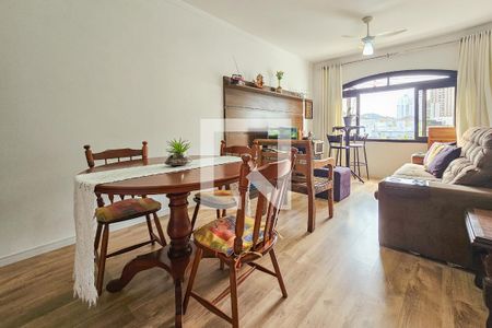 Sala de apartamento para alugar com 2 quartos, 90m² em Centro, Guarujá