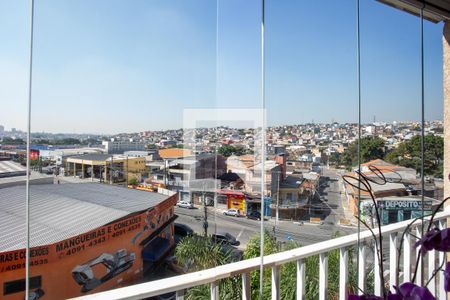 Varanda da Sala de apartamento à venda com 3 quartos, 72m² em Taboão, Diadema