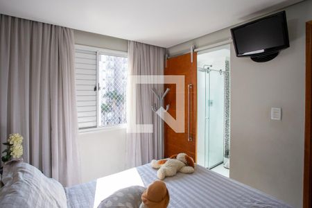 Quarto Suíte de apartamento à venda com 3 quartos, 72m² em Taboão, Diadema