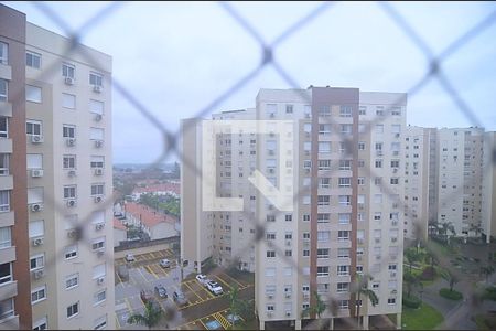 Vista Sala de apartamento para alugar com 3 quartos, 76m² em Marechal Rondon, Canoas