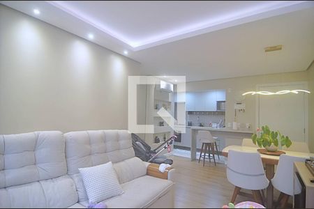 Sala de apartamento para alugar com 3 quartos, 76m² em Marechal Rondon, Canoas