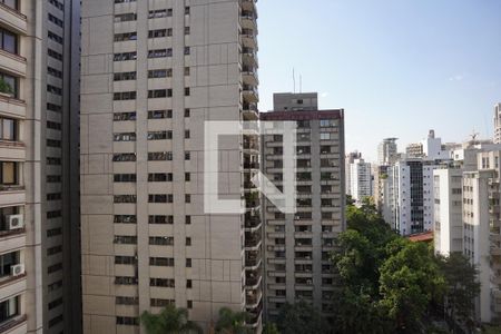 Vista da Sala de apartamento para alugar com 1 quarto, 45m² em Jardim Paulistano, São Paulo