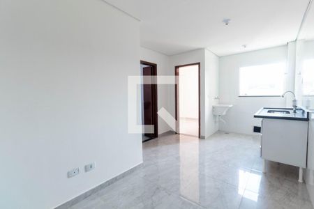 Sala/Cozinha de apartamento à venda com 2 quartos, 40m² em Vila Dalila, São Paulo