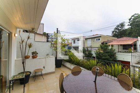 Varanda da Sala de casa para alugar com 3 quartos, 250m² em Vila Progredior, São Paulo