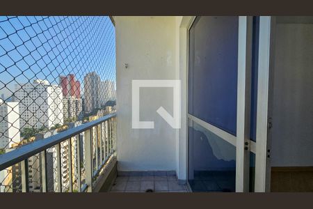 Varanda da Sala de apartamento para alugar com 3 quartos, 81m² em Vila Campo Grande, São Paulo