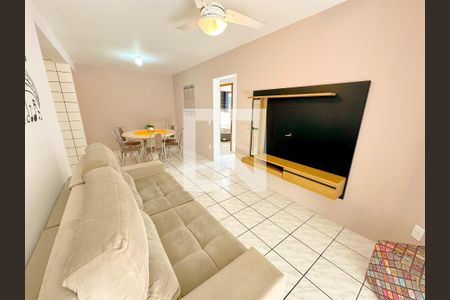 Sala de TV de apartamento para alugar com 3 quartos, 88m² em Ingleses do Rio Vermelho, Florianópolis