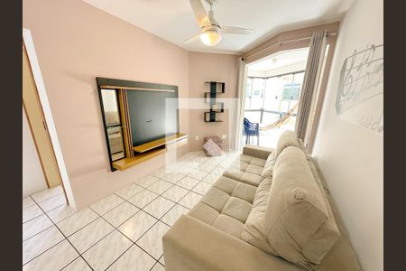 Sala de TV de apartamento para alugar com 3 quartos, 88m² em Ingleses do Rio Vermelho, Florianópolis