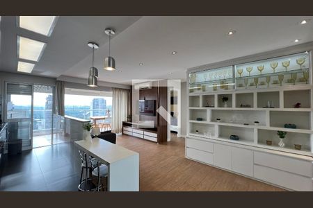 Sala de apartamento à venda com 2 quartos, 84m² em Pinheiros, São Paulo