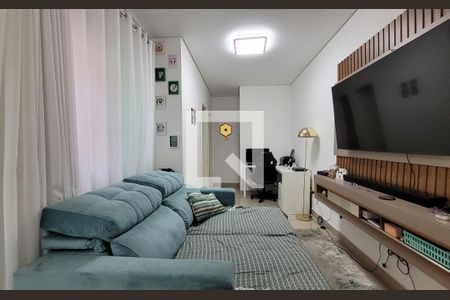 Sala de apartamento para alugar com 2 quartos, 63m² em Parque Oratório, Santo André