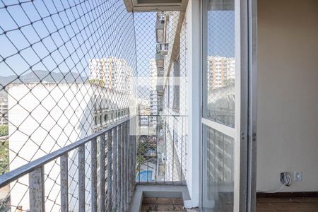 Sala Varanda de apartamento à venda com 2 quartos, 64m² em Maracanã, Rio de Janeiro