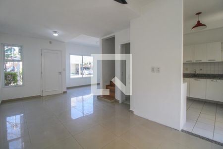 Sala de casa de condomínio para alugar com 3 quartos, 81m² em Jardim Santa Genebra Ii (barão Geraldo), Campinas