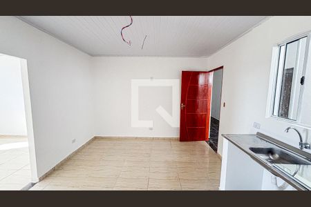 Sala - Sala de Jantar - Cozinha de apartamento para alugar com 2 quartos, 42m² em Cidade São Jorge, Santo André
