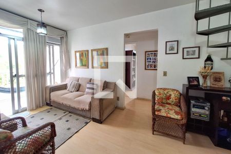 Sala de apartamento à venda com 3 quartos, 170m² em Santa Rosa, Niterói