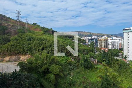 Vista da Sala de apartamento à venda com 3 quartos, 170m² em Santa Rosa, Niterói