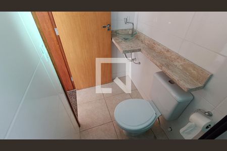 Banheiro de kitnet/studio para alugar com 1 quarto, 37m² em Wanel Ville, Sorocaba