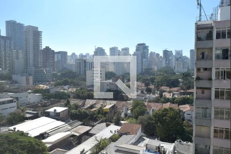 Vista da sala de apartamento para alugar com 3 quartos, 98m² em Pinheiros, São Paulo