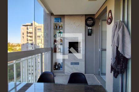 Varanda da sala  de apartamento à venda com 2 quartos, 70m² em Estrela Dalva, Belo Horizonte
