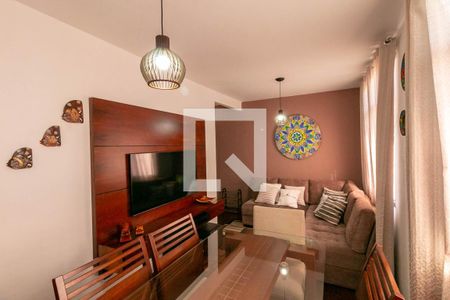 Sala de apartamento à venda com 2 quartos, 47m² em Gameleira, Belo Horizonte