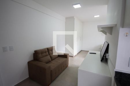 Sala de apartamento para alugar com 1 quarto, 34m² em Jardim Palma Travassos, Ribeirão Preto