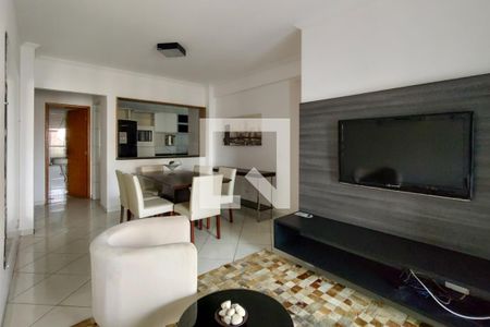 Sala de apartamento para alugar com 2 quartos, 93m² em Cidade Ocian, Praia Grande
