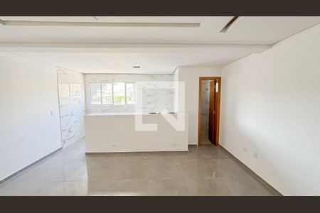 Sala - Sala de Jantar de casa à venda com 2 quartos, 114m² em Vila Bela Vista, Santo André