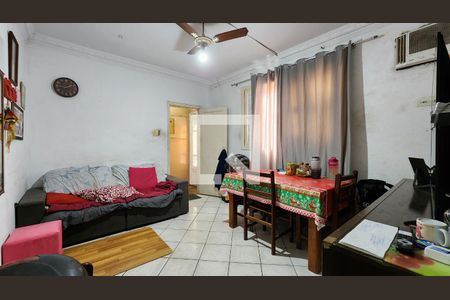 Sala de apartamento para alugar com 2 quartos, 69m² em Campo Grande, Santos