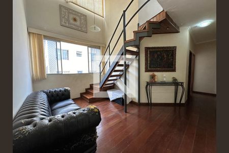 Sala  de apartamento à venda com 3 quartos, 138m² em Carlos Prates, Belo Horizonte