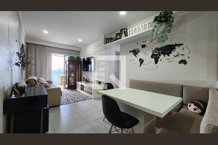 Sala de apartamento para alugar com 2 quartos, 67m² em Macuco, Santos