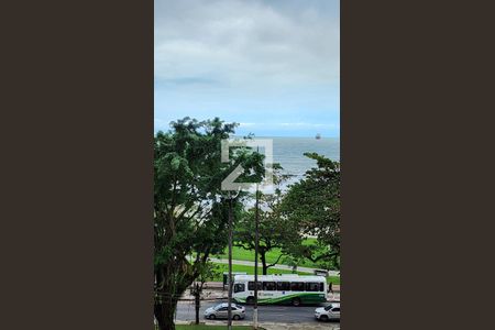 Vista da Sala de apartamento para alugar com 2 quartos, 219m² em Aparecida, Santos