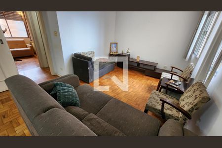 Detalhe Sala de apartamento para alugar com 2 quartos, 219m² em Aparecida, Santos