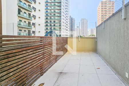 Varanda de apartamento para alugar com 3 quartos, 215m² em Barra Funda, Guarujá