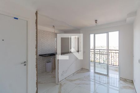Sala e Cozinha Integrada  de apartamento à venda com 2 quartos, 38m² em Vila Progresso (zona Leste), São Paulo