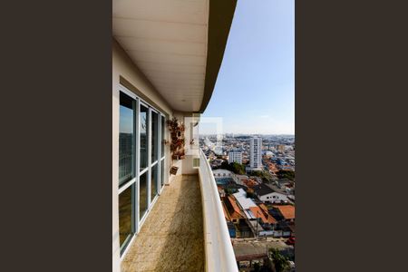 Varanda da Sala de apartamento à venda com 3 quartos, 136m² em Vila Milton, Guarulhos