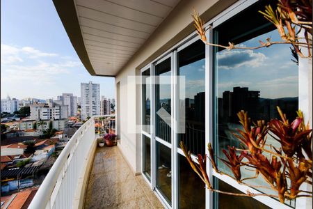 Varanda da Sala de apartamento à venda com 3 quartos, 136m² em Vila Milton, Guarulhos