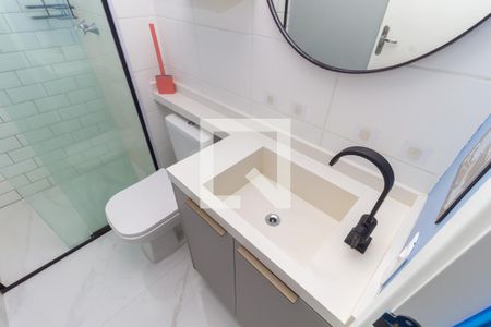 Banheiro de apartamento para alugar com 1 quarto, 36m² em Cambuci, São Paulo