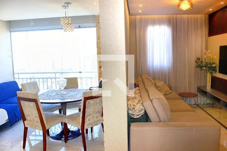 Sala de apartamento para alugar com 2 quartos, 72m² em Vila Leonor, Guarulhos
