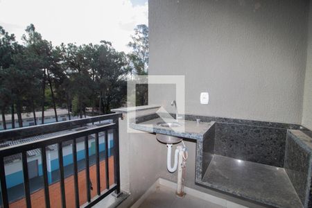 Varanda de apartamento para alugar com 2 quartos, 45m² em Vila Nilo, São Paulo