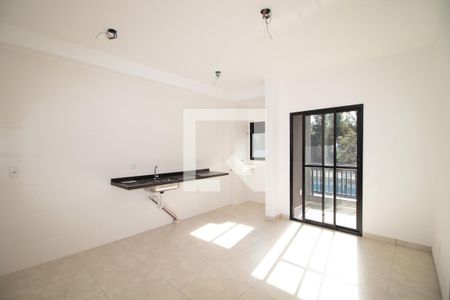 Sala e Cozinha de apartamento para alugar com 2 quartos, 45m² em Vila Nilo, São Paulo