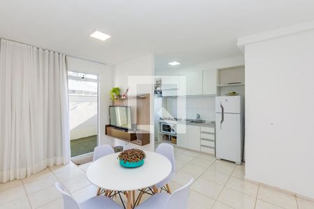 Sala de apartamento à venda com 1 quarto, 102m² em Palmeiras, Belo Horizonte