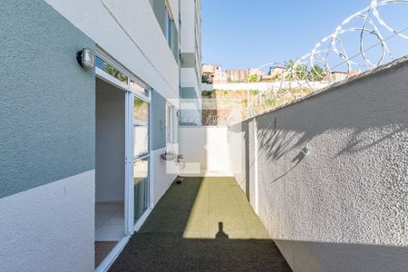 Área externa de apartamento à venda com 1 quarto, 102m² em Palmeiras, Belo Horizonte