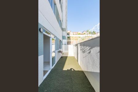 Área externa de apartamento à venda com 1 quarto, 102m² em Palmeiras, Belo Horizonte