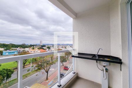 Varanda da Sala de apartamento para alugar com 3 quartos, 72m² em Vila Branca, Jacareí