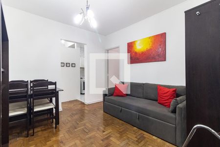 Sala de apartamento à venda com 1 quarto, 42m² em Cambuci, São Paulo