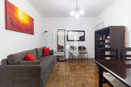 Sala de apartamento à venda com 1 quarto, 42m² em Cambuci, São Paulo