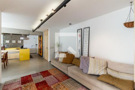 Sala de Televisão de apartamento à venda com 2 quartos, 115m² em Higienópolis, São Paulo